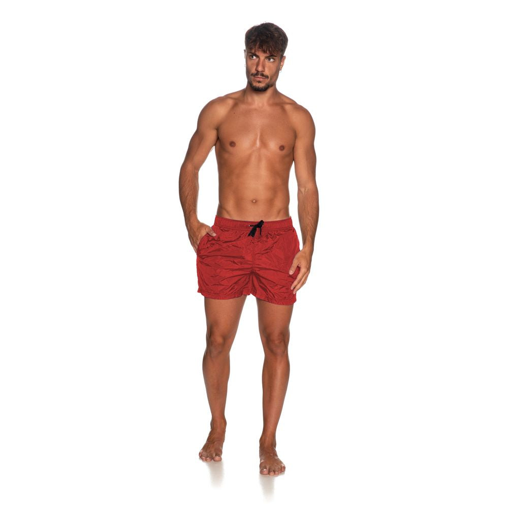 Rote Nylon-Badebekleidung von Refrigiwear