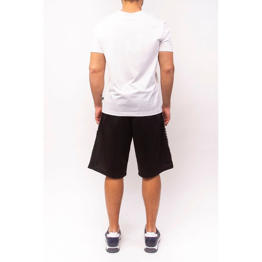 Bikkembergs schwarze Polyester-Shorts