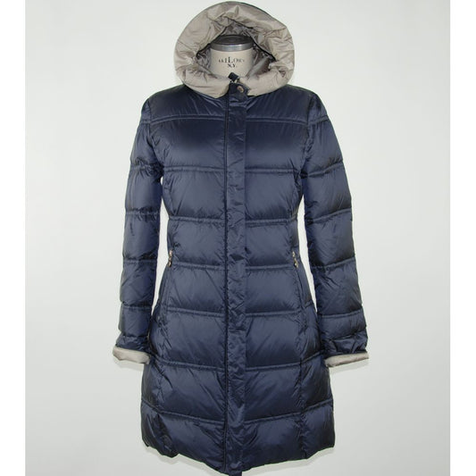 Emilio Romanelli Blue Polyester Jackets at Coat