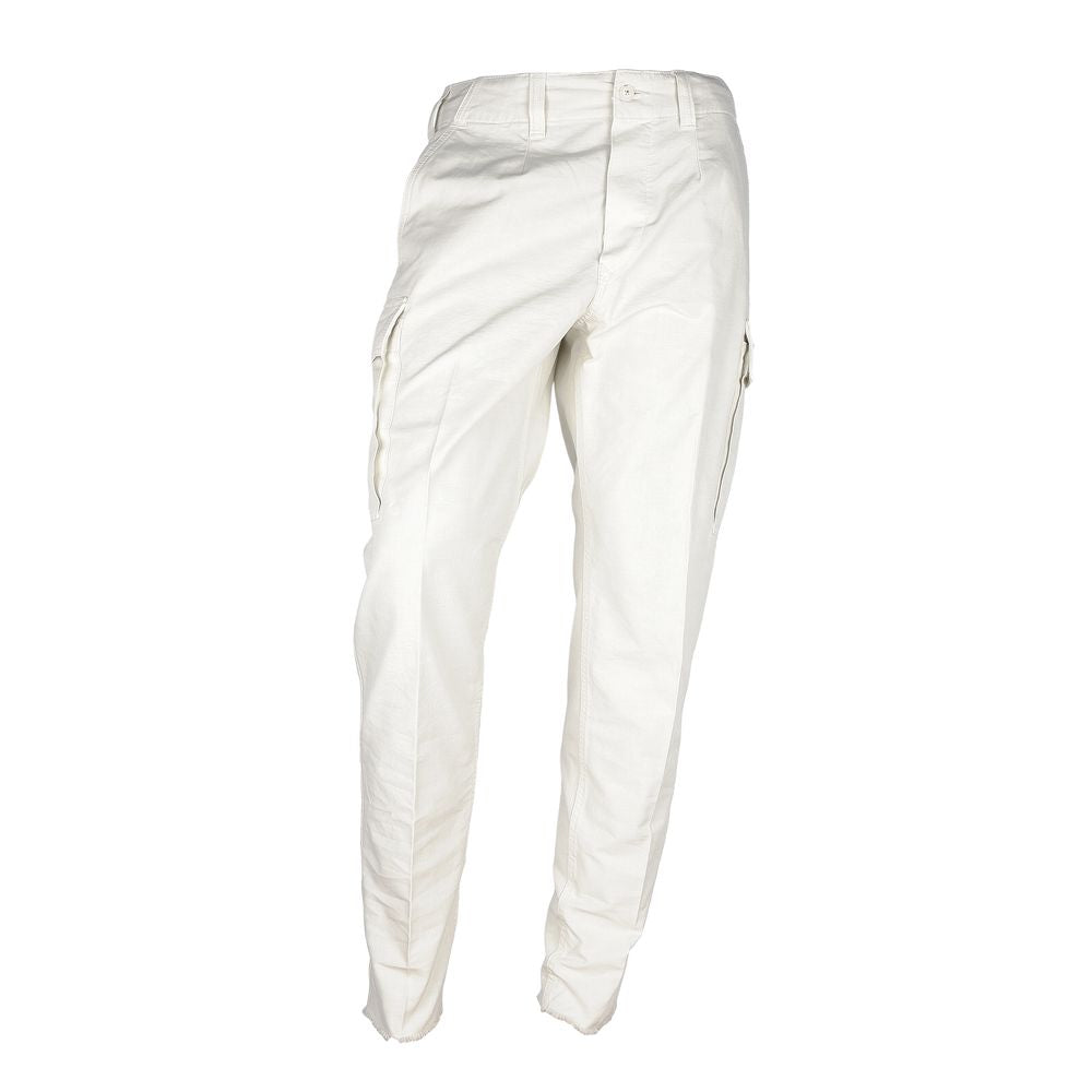 Don The Fuller White 97.5% Cotton Jeans at Pant