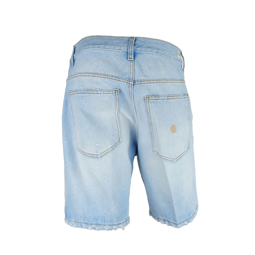 Don The Fuller Hellblaue Baumwollshorts