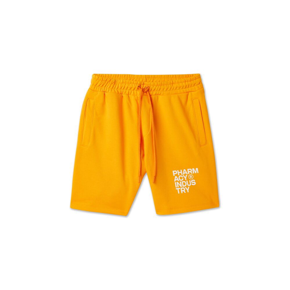 Pharmacy Industry Orange Baumwoll-Shorts