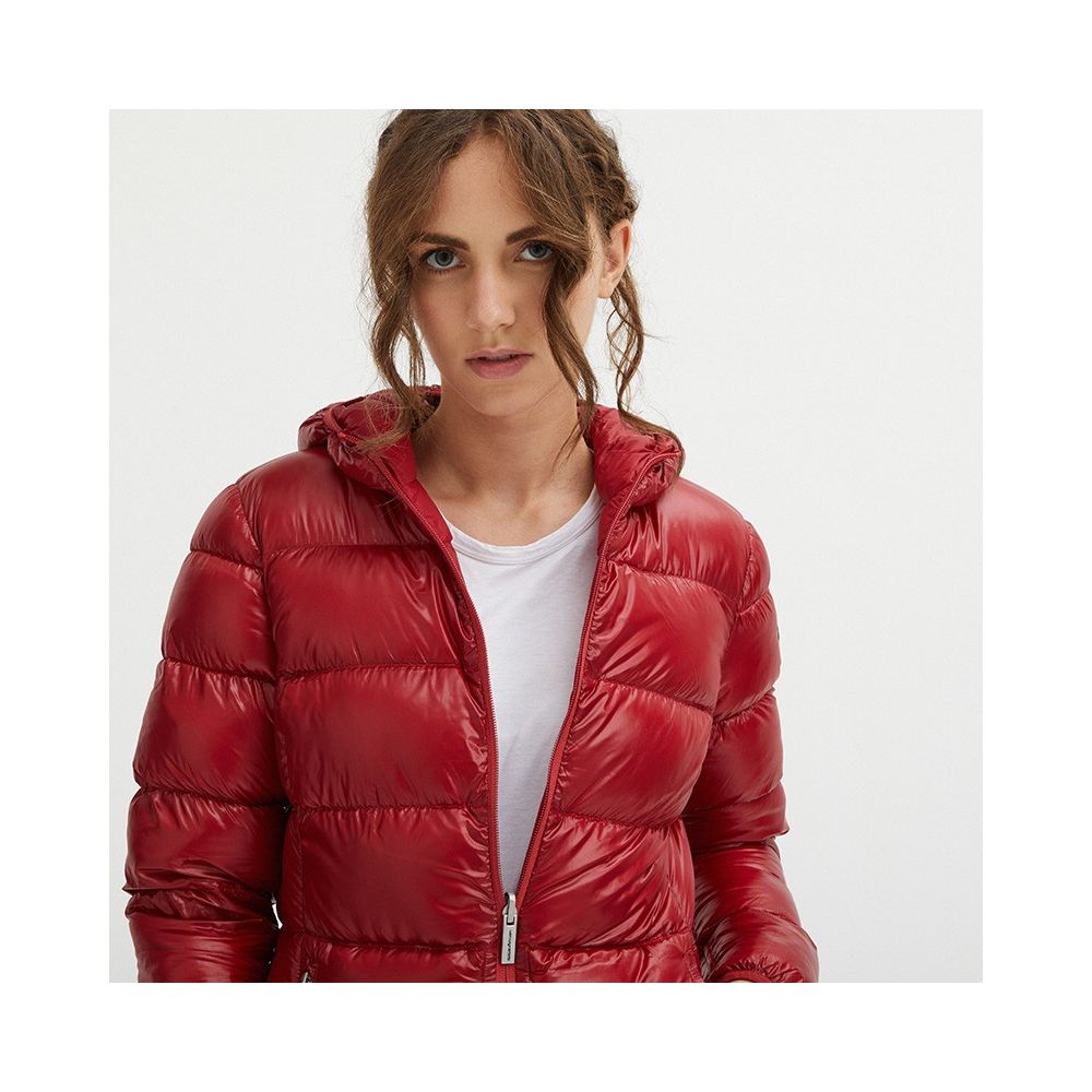 Centogrammi Red Nylon Jackets at Coat