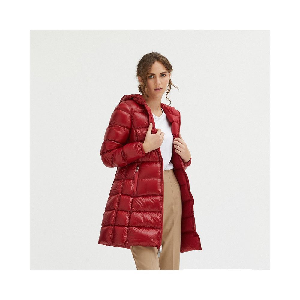 Centogrammi Red Nylon Jackets at Coat