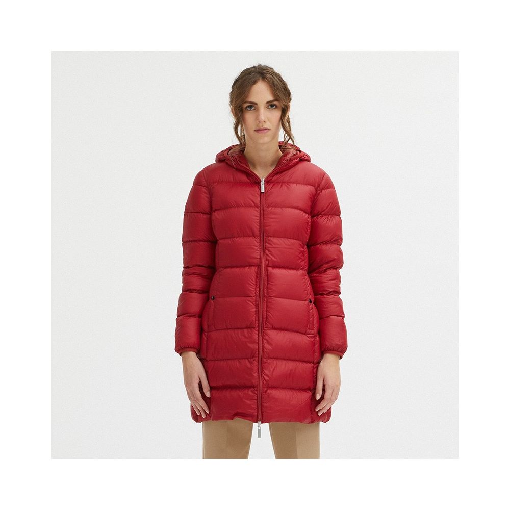 Centogrammi Red Nylon Jackets at Coat