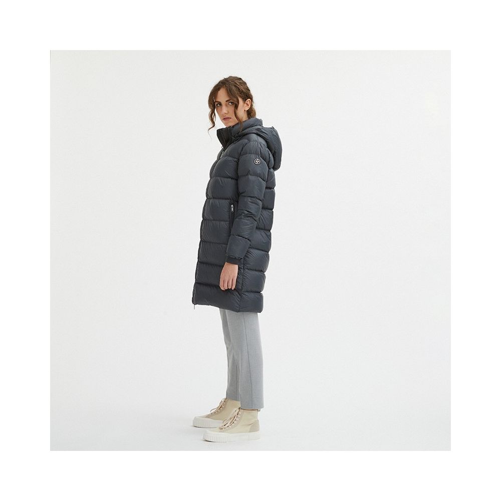 Centogrammi Gray Nylon Women Jacket