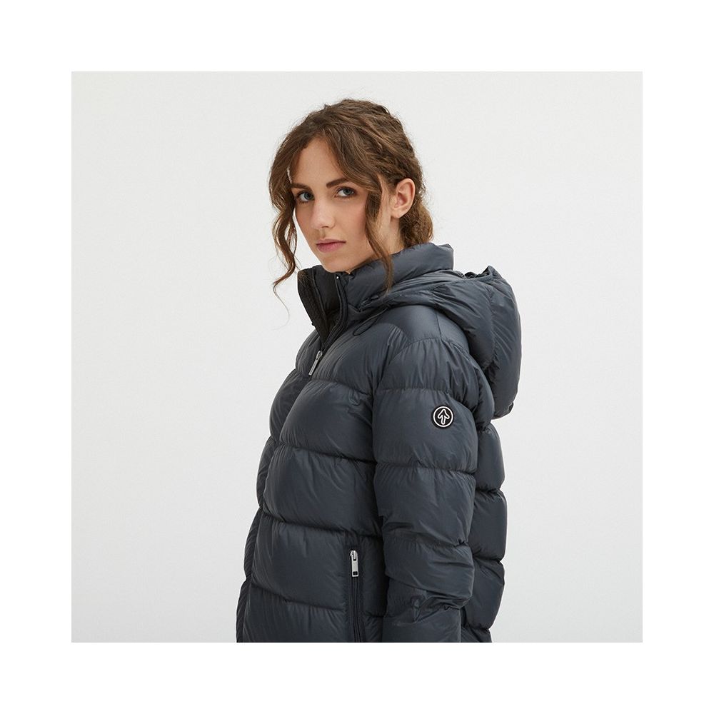 Centogrammi Gray Nylon Jackets at Coat