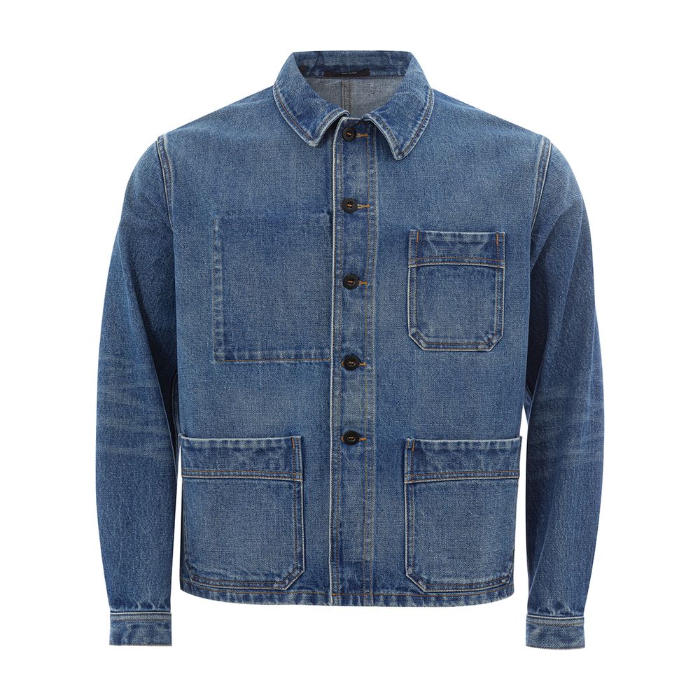 Tom Ford Elegant Multicolor Denim Jacket for Men