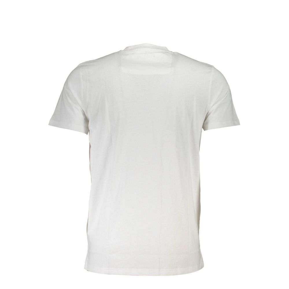 Cavalli Class White Cotton T-Shirt