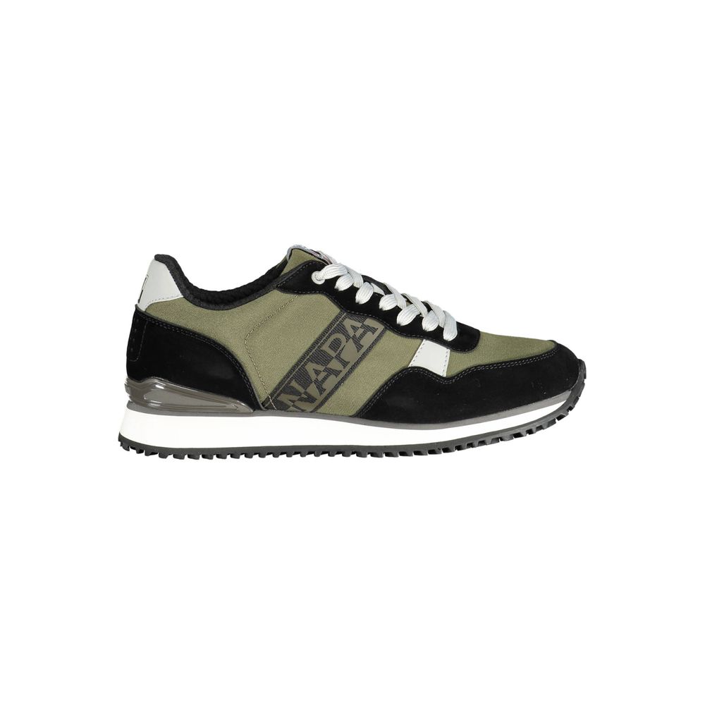 Napapijri Green Polyester Men Sneaker