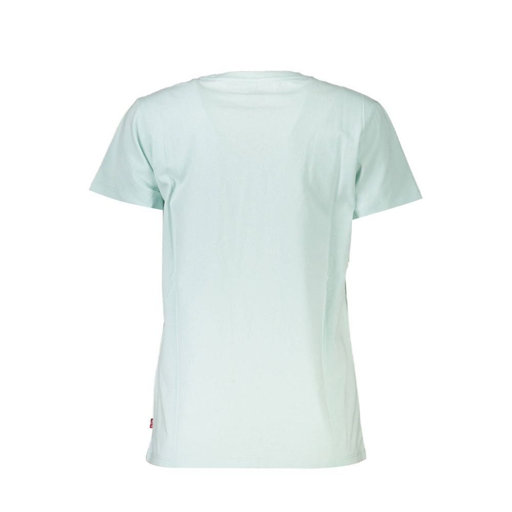 Levi's Light Blue Cotton Tops & T-Shirt