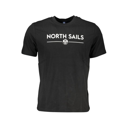 North Sails Black Cotton T-Shirt