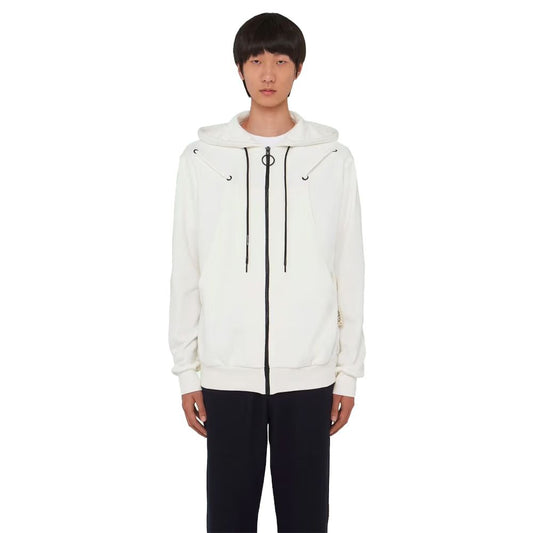 Off-White Elevated Casual Sweatshirt - Timeless White