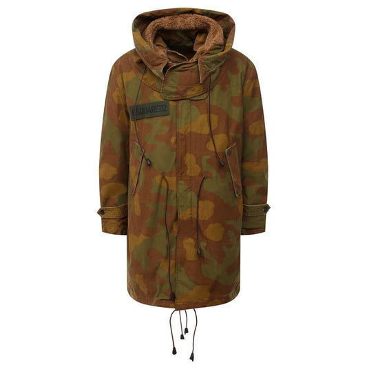 Dsquared² braune Baumwolljacke