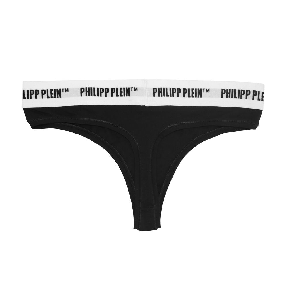 Schwarze Baumwollunterwäsche von Philipp Plein