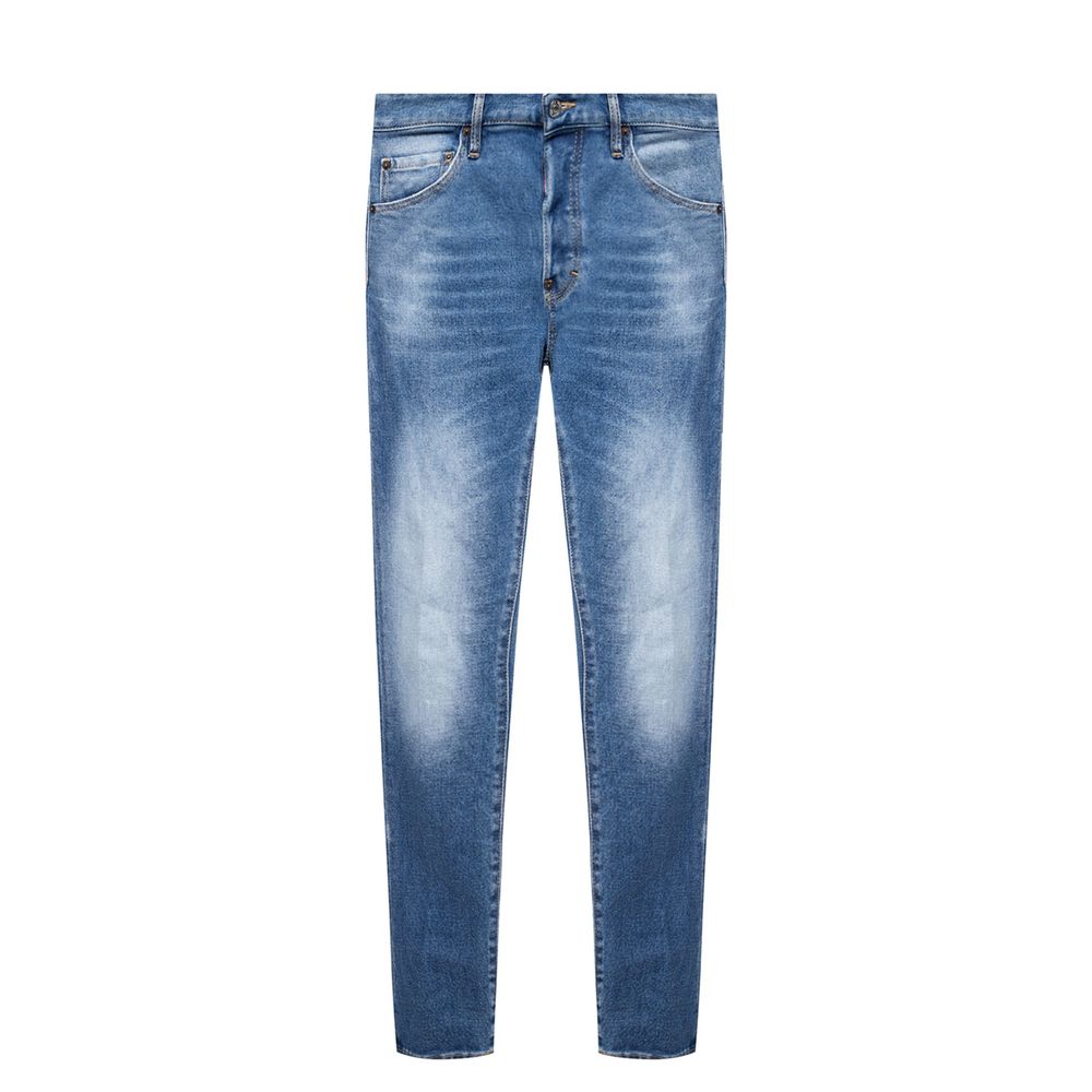 Dsquared² Blue Cotton Jeans at Pant