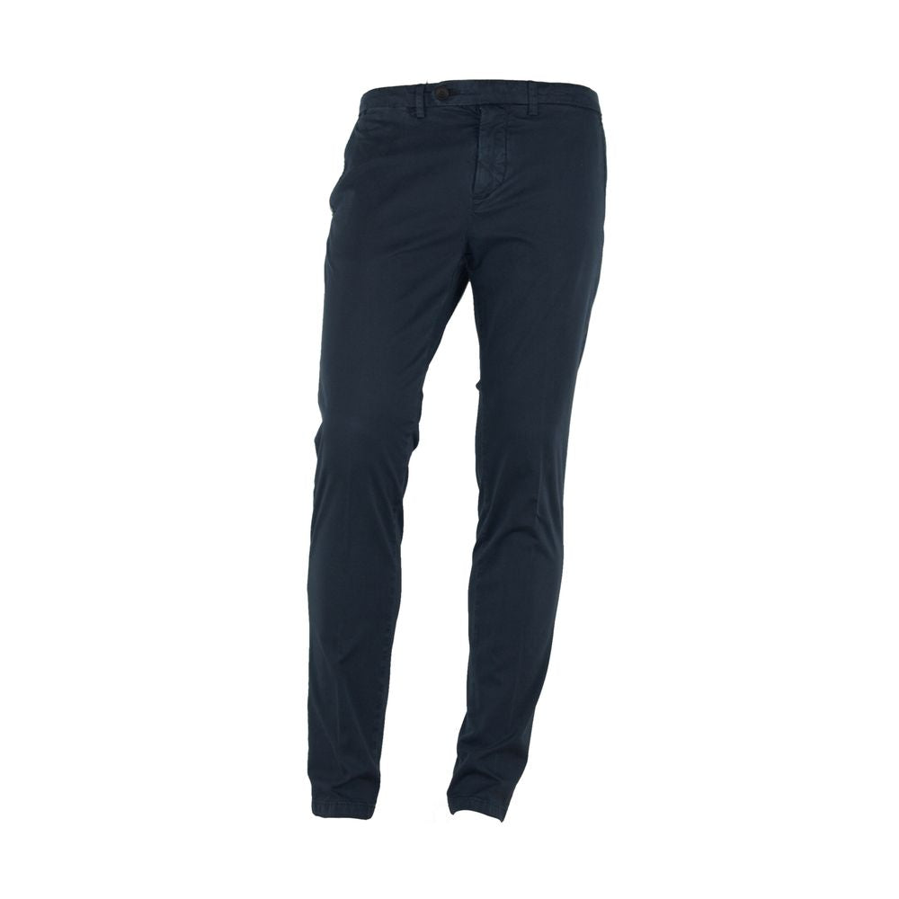 Made in Italy Blue Cotton Jeans at Pant