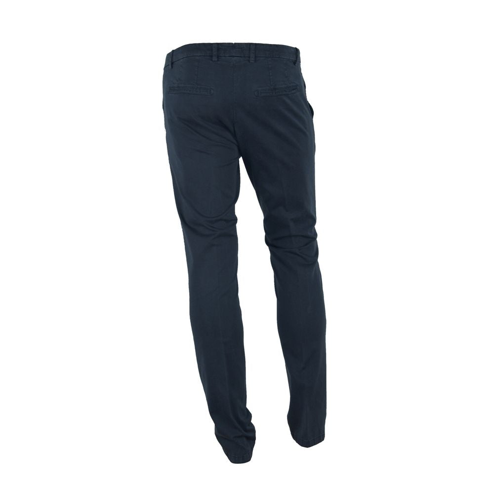 Made in Italy Blue Cotton Jeans at Pant