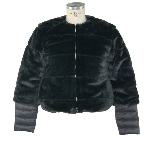 Maison Espin Black Polyester Jackets at Coat