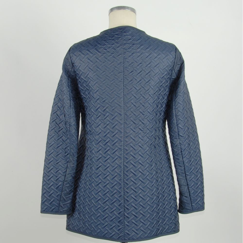 Emilio Romanelli Blue Polyester Jackets at Coat