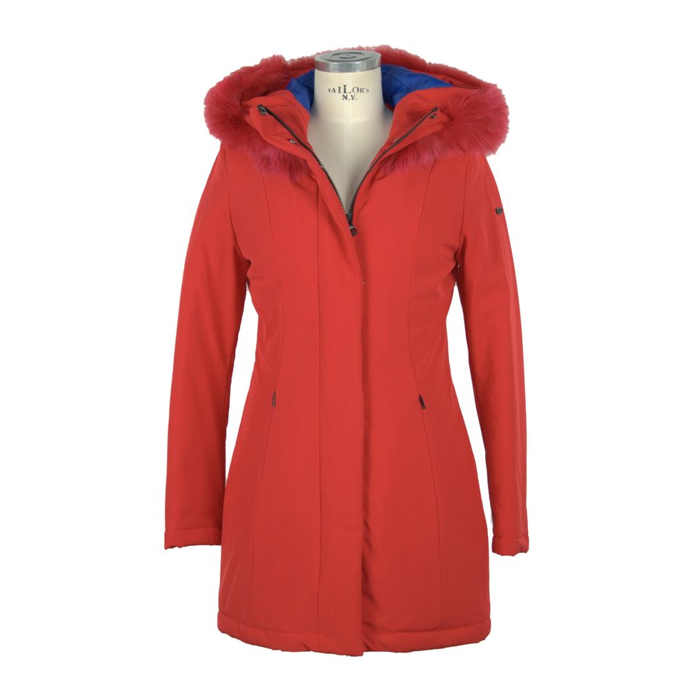 Refrigiwear Red Polyester Jackets &amp; Coat