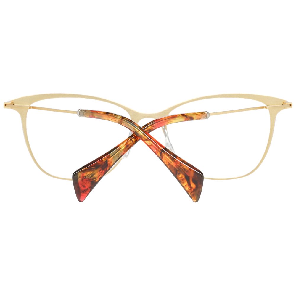 Yohji Yamamoto Gold Women Optical Frames