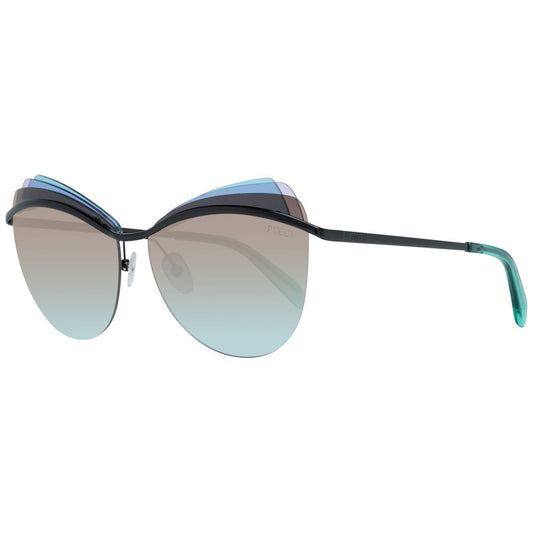 Emilio Pucci Grüne Damen-Sonnenbrille