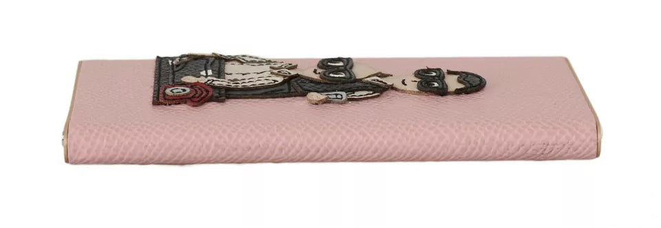 Dolce &amp; Gabbana Ladegerät USB Rosa Leder #DGFAMILY Power Bank