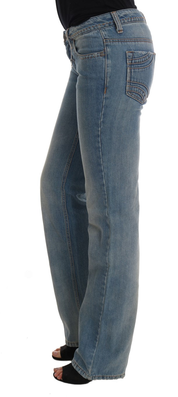 Klassische Jeans aus blau gewaschener Baumwolle von Costume National