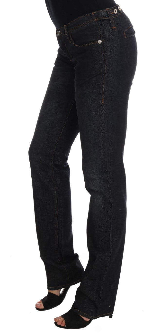 Dunkelblaue Slim-Fit-Jeans aus Baumwolle von Costume National