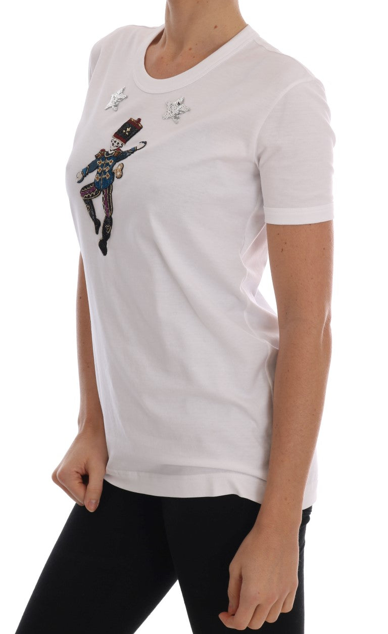 Dolce &amp; Gabbana White Cotton Fairy Tale T-Shirt