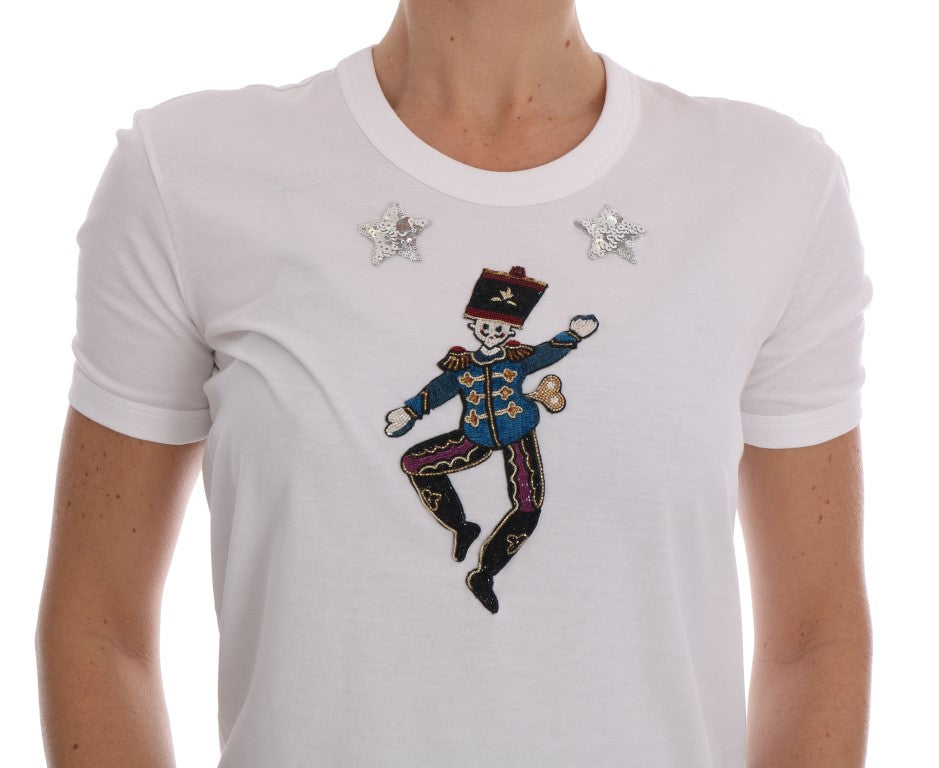 Dolce &amp; Gabbana White Cotton Fairy Tale T-Shirt