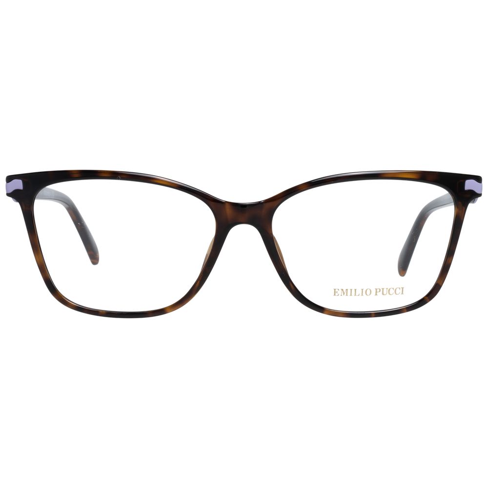 Emilio Pucci Brown Women Optical Frames, ,  2024, Brown, Emilio Pucci, Frames for Women - Frames, new-with-tags -   Murillo Merchandise