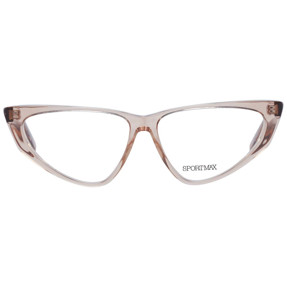 Sportmax Brown Women Optical Frames, ,  2024, Brown, Frames for Women - Frames, new-with-tags, Sportmax -   Murillo Merchandise