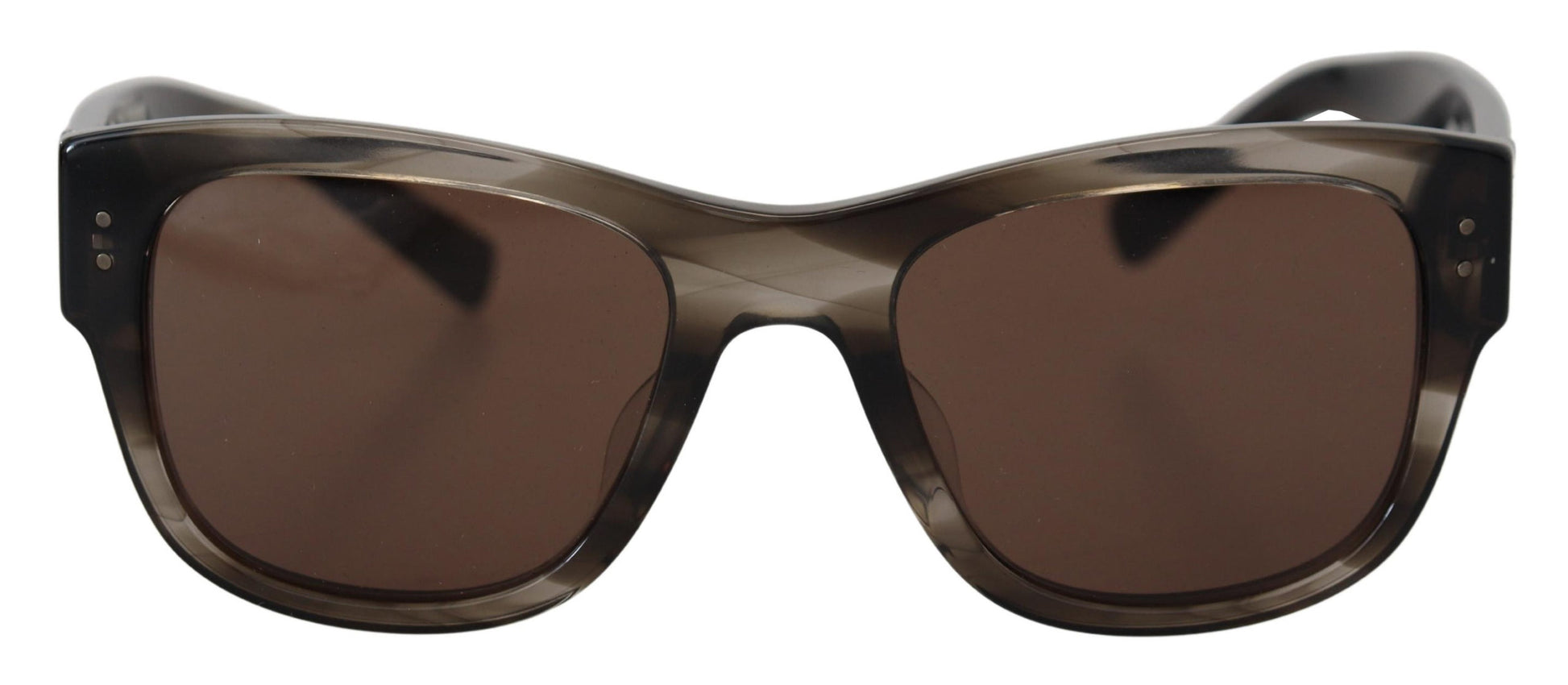 Dolce & Gabbana Chic Brown Gradient Women's Sunglasses, , Dolce & Gabbana Dolce & Gabbana, Material: 100% Acetate, new-with-tags, Sunglasses for Women - Sunglasses -   Murillo Merchandise