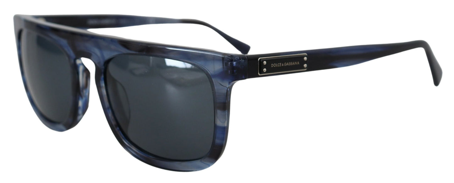 Dolce & Gabbana Elegant Blue Acetate Sunglasses, , Dolce & Gabbana Dolce & Gabbana, Material: 100% Acetate, new-with-tags, Sunglasses for Women - Sunglasses -   Murillo Merchandise