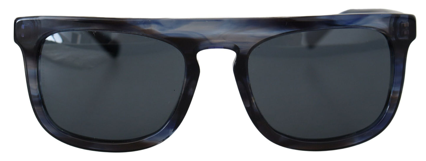 Dolce & Gabbana Elegant Blue Acetate Sunglasses for Women, , Dolce & Gabbana Dolce & Gabbana, Material: 100% Acetate, new-with-tags, Sunglasses for Women - Sunglasses -   Murillo Merchandise