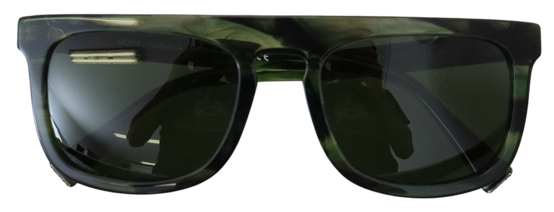 Dolce & Gabbana Chic Green UV Protection Sunglasses, , Dolce & Gabbana Dolce & Gabbana, Material: 100% Acetate, new-with-tags, Unisex Sunglasses - Sunglasses -   Murillo Merchandise