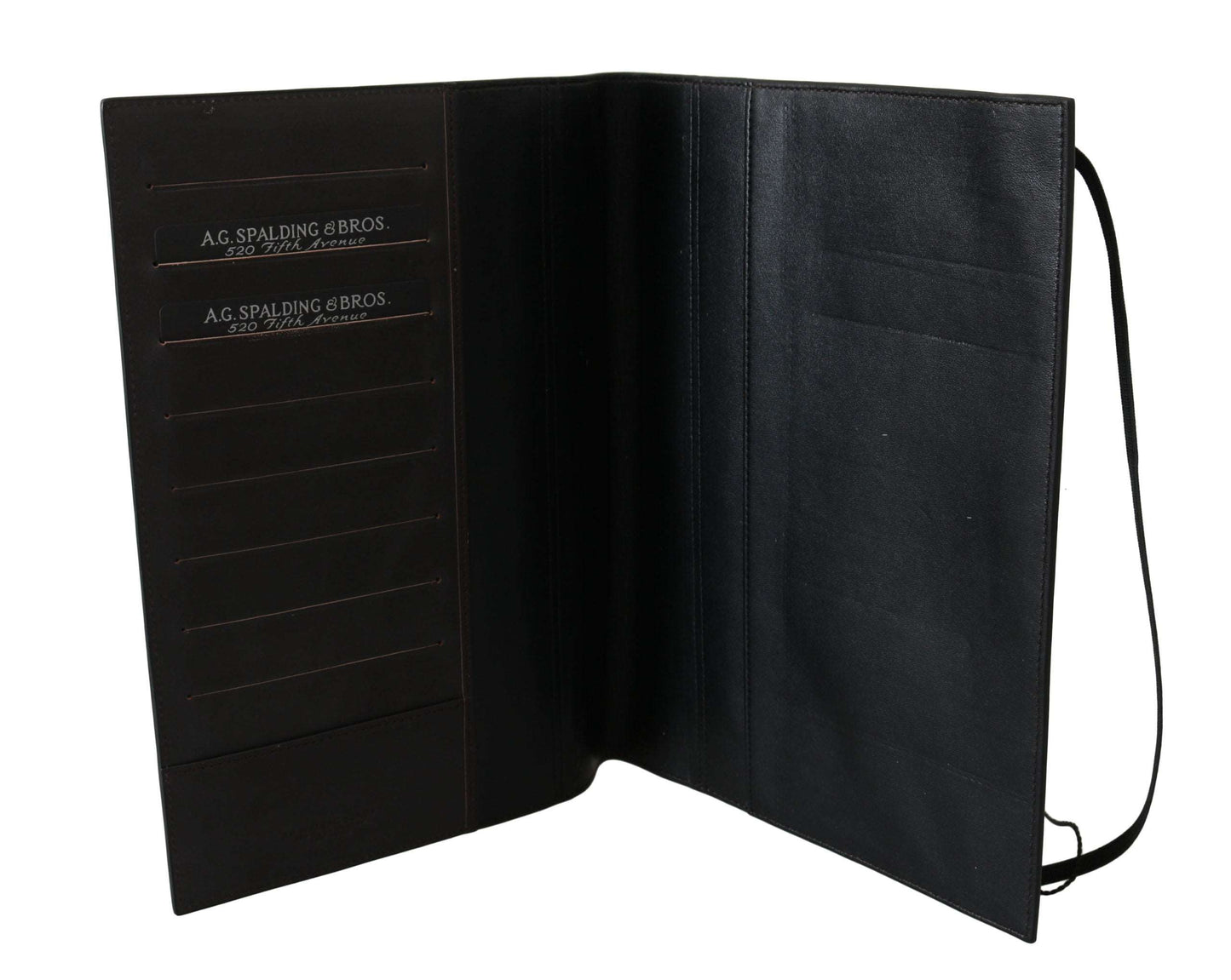 A.G. Spalding & Bros Elegant Leather Passport Wallet - Sleek Travel Essential, , A.G. Spalding & Bros A.G. Spalding & Bros, Black, Material: Leather, Wallets - Men - Bags -   Murillo Merchandise