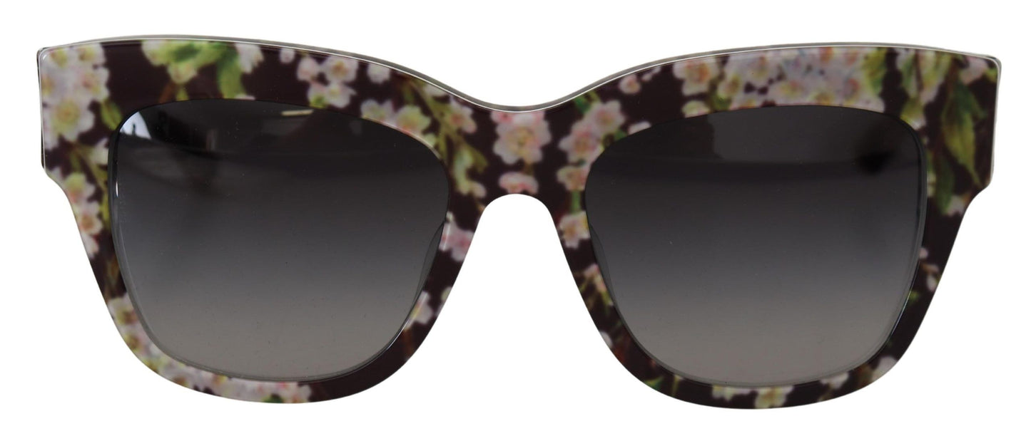 Dolce & Gabbana Elegant Multicolor Gradient Sunglasses, , Dolce & Gabbana Black, Dolce & Gabbana, Material: 100% Acetate, new-with-tags, Sunglasses for Women - Sunglasses -   Murillo Merchandise