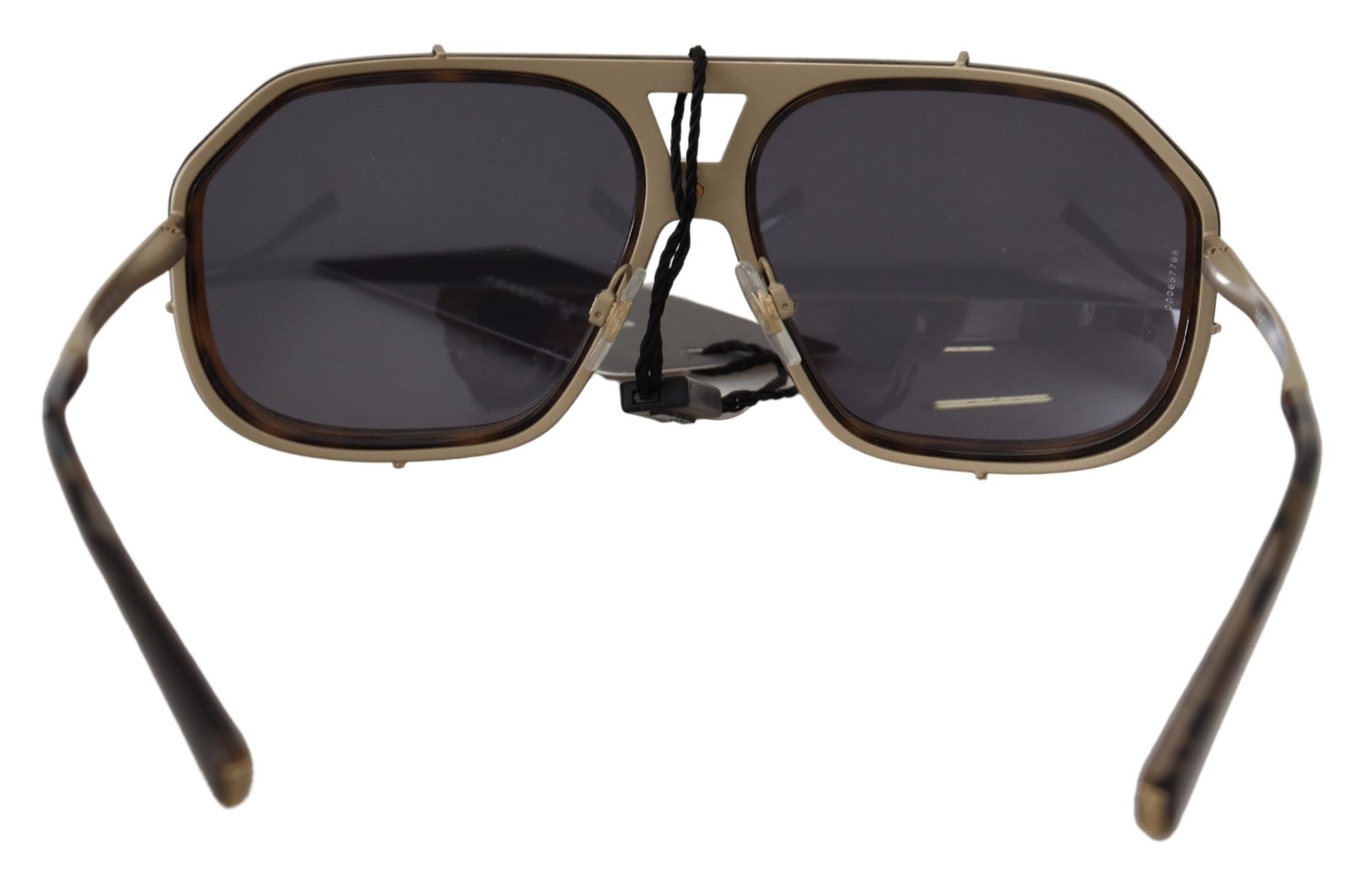 Dolce & Gabbana Chic Aviator Mirrored Brown Sunglasses, , Dolce & Gabbana Brown, Dolce & Gabbana, Material: 100% Metal, new-with-tags, Sunglasses for Women - Sunglasses -   Murillo Merchandise