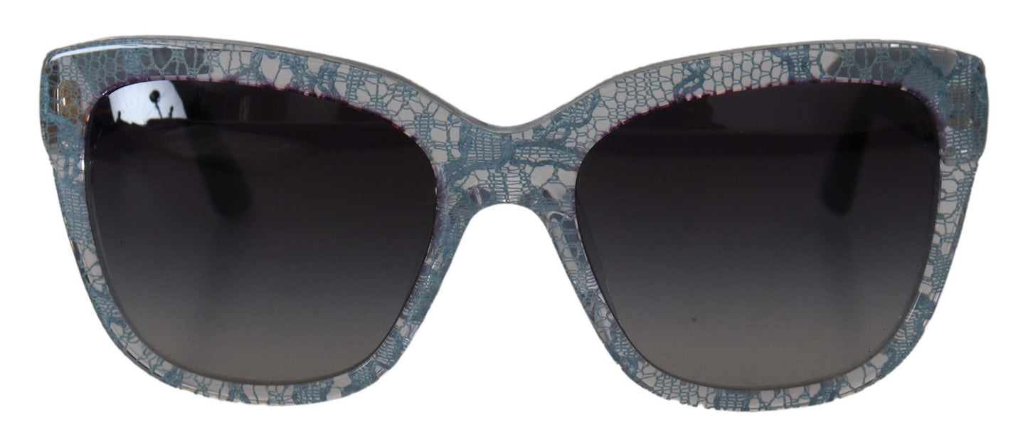 Dolce & Gabbana Elegant Sicilian Lace-Infused Women's Sunglasses, , Dolce & Gabbana Dolce & Gabbana, Material: 100% Acetate, new-with-tags, Sunglasses for Women - Sunglasses -   Murillo Merchandise