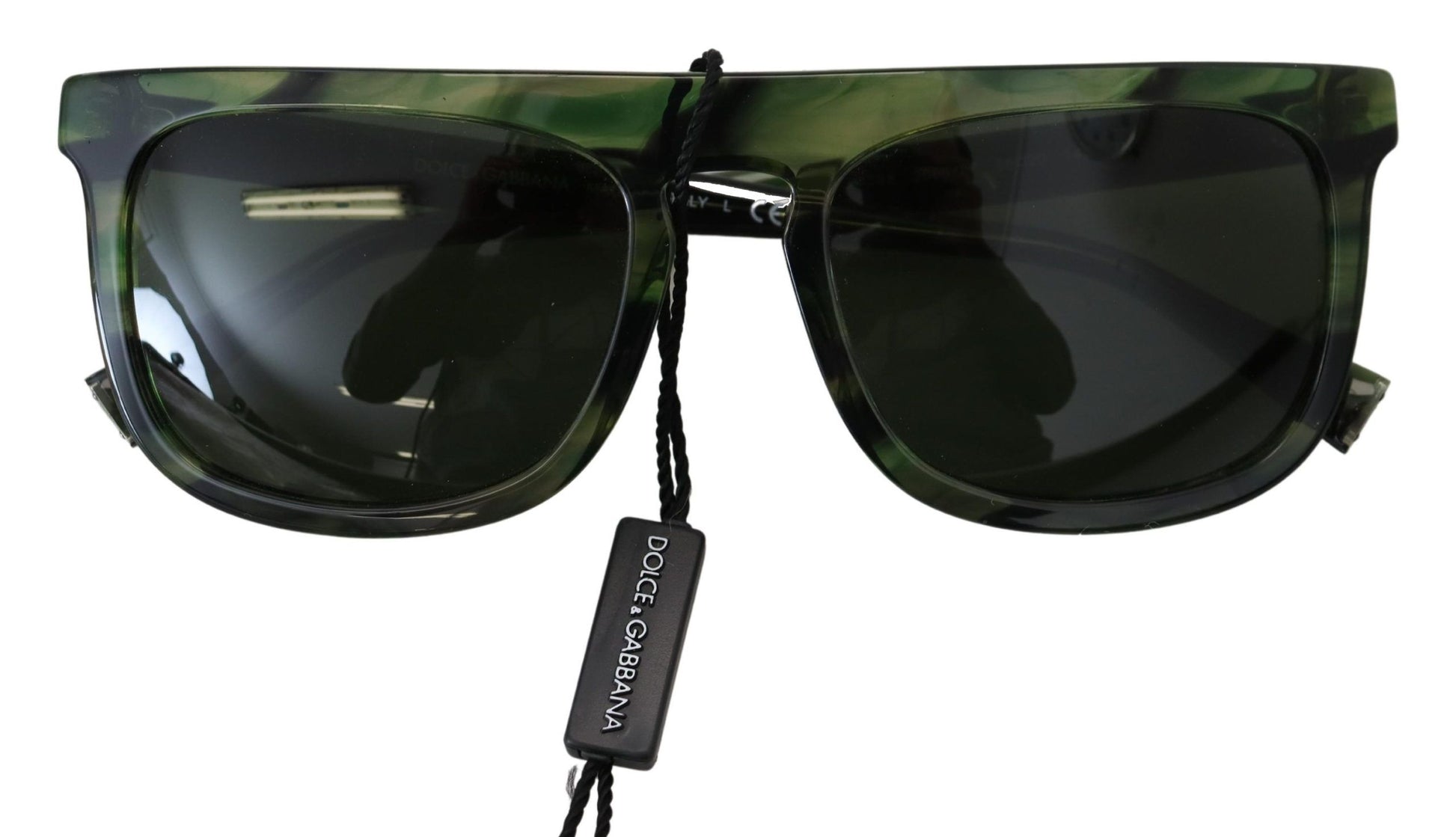 Dolce & Gabbana Chic Green Acetate Women's Sunglasses, , Dolce & Gabbana Dolce & Gabbana, Green, Material: 100% Acetate, new-with-tags, Sunglasses for Women - Sunglasses -   Murillo Merchandise