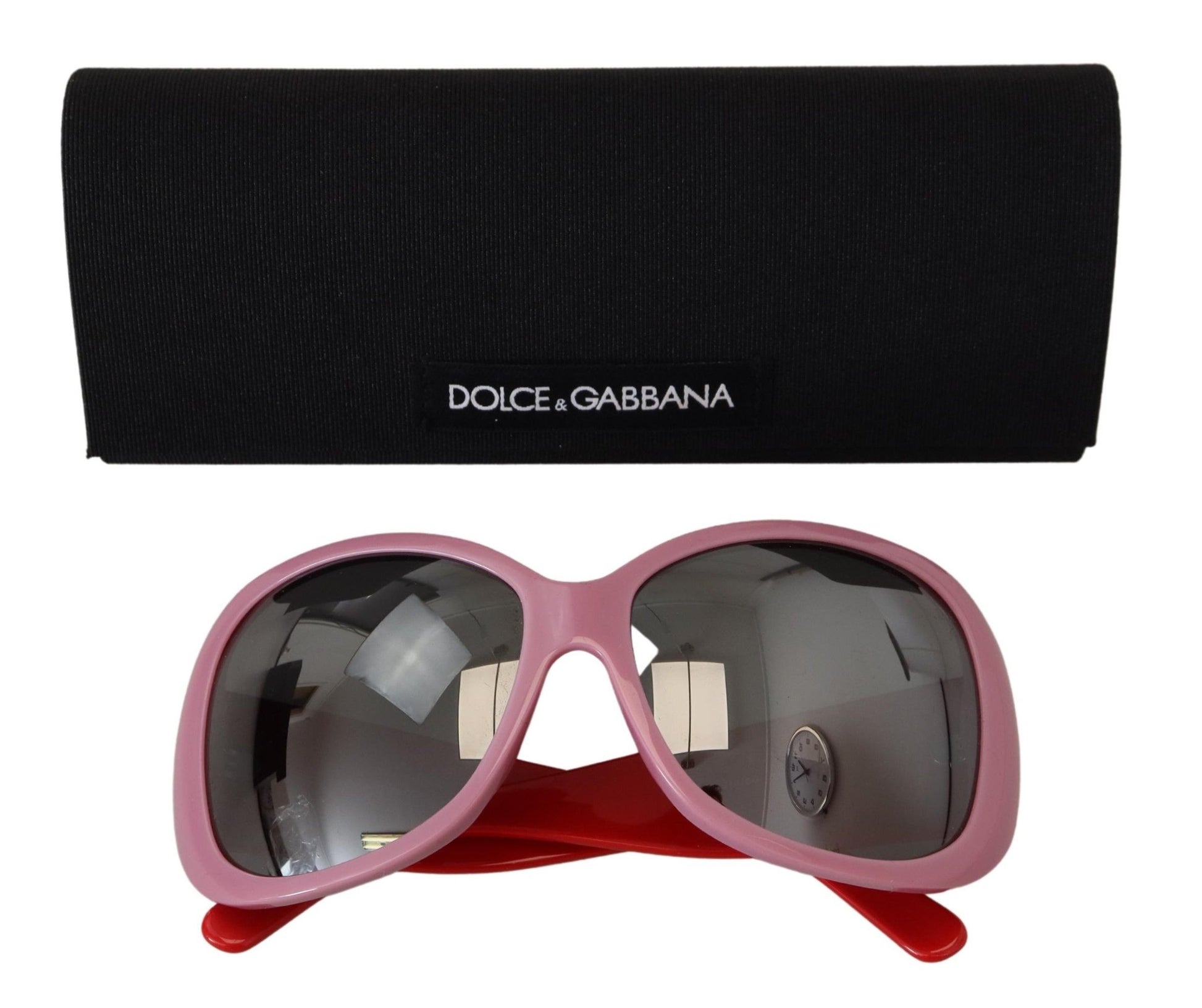 Dolce & Gabbana Chic Oversized UV-Protection Sunglasses, , Dolce & Gabbana Dolce & Gabbana, Material: 100% Polycarbonate, new-with-tags, Pink, Sunglasses for Women - Sunglasses -   Murillo Merchandise