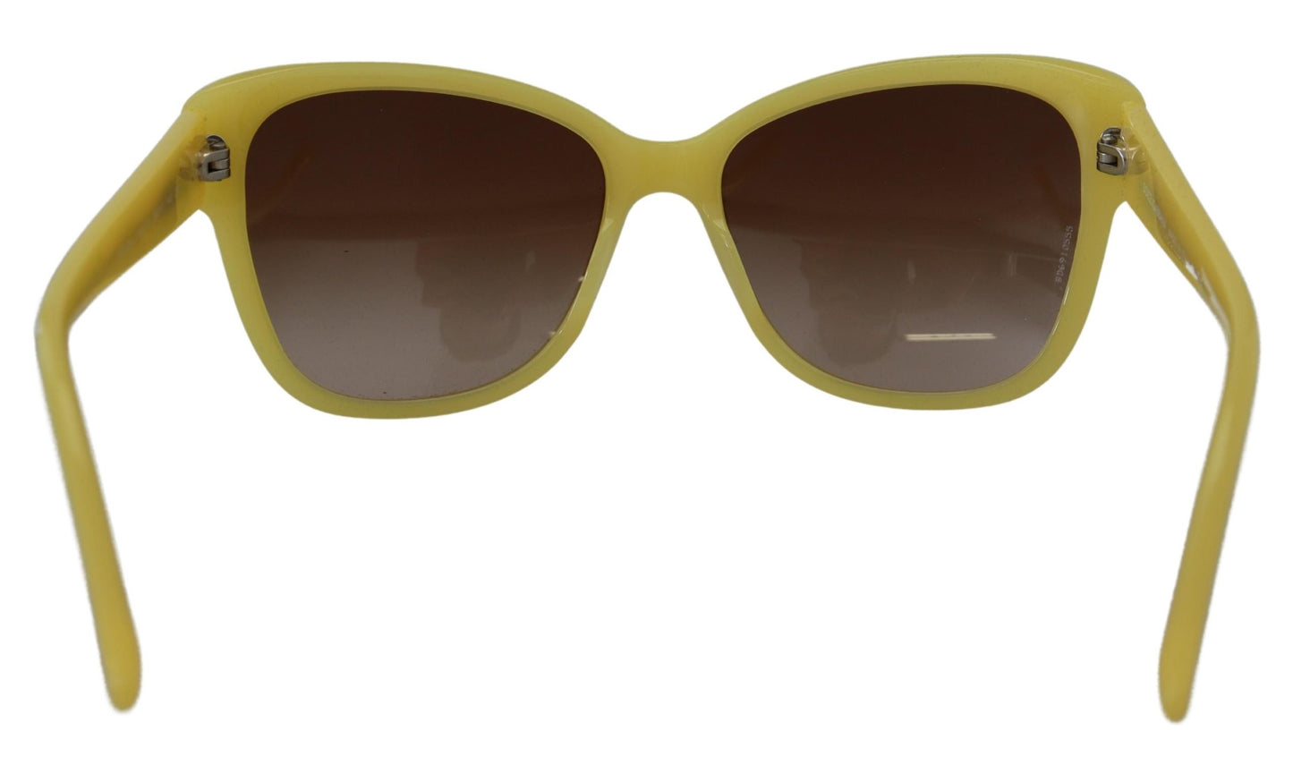 Dolce & Gabbana Chic Yellow Acetate Gradient Sunglasses, , Dolce & Gabbana Dolce & Gabbana, Material: 100% Acetate, new-with-tags, Sunglasses for Women - Sunglasses -   Murillo Merchandise