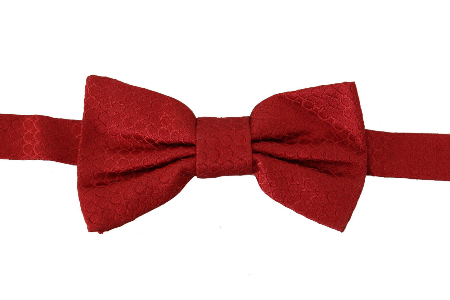 Dolce & Gabbana Elegant Red Silk Tied Bow Tie, , Dolce & Gabbana Dolce & Gabbana, Material: 100% Silk, Red, Ties & Bowties - Men - Accessories -   Murillo Merchandise