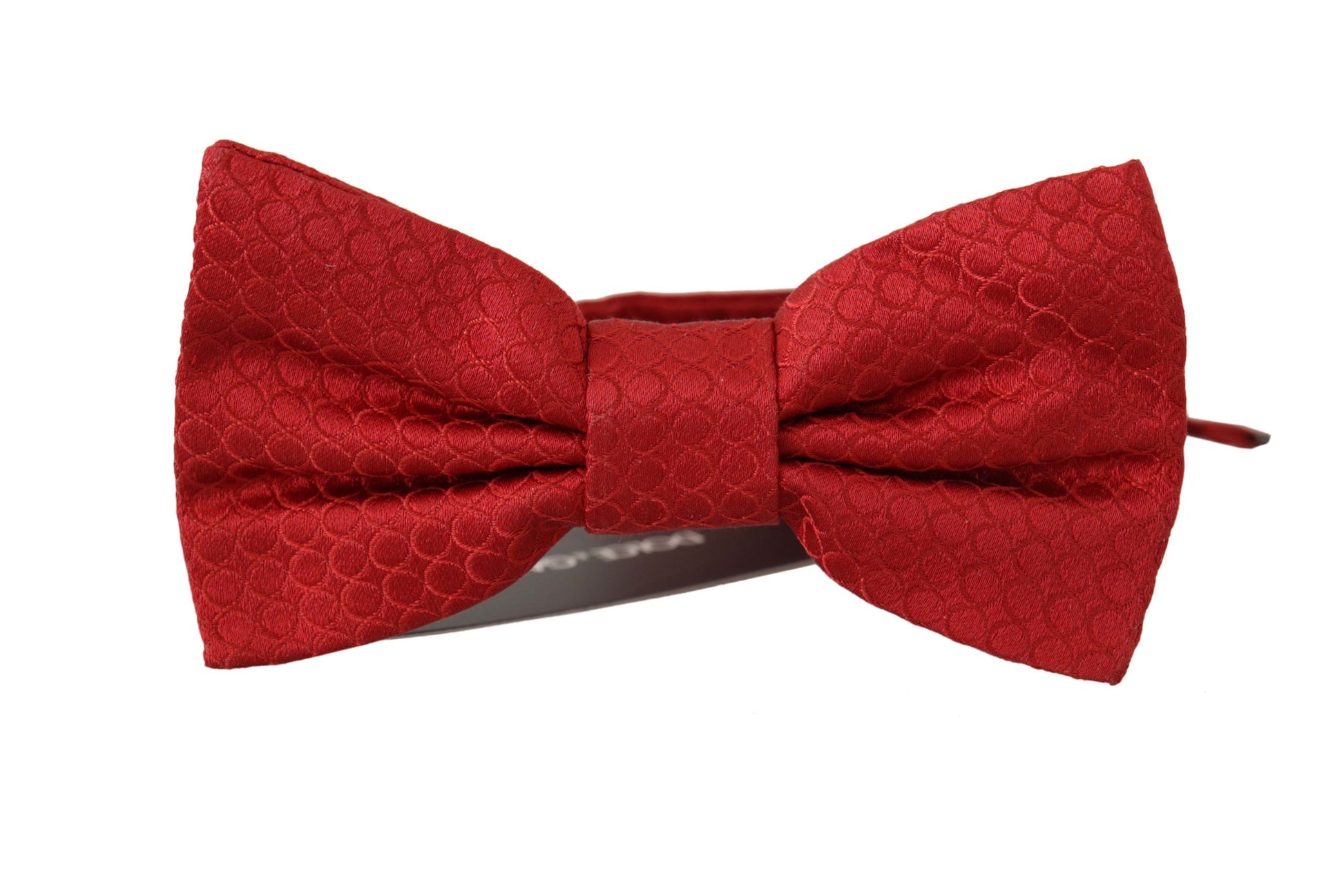 Dolce & Gabbana Elegant Red Silk Tied Bow Tie, , Dolce & Gabbana Dolce & Gabbana, Material: 100% Silk, Red, Ties & Bowties - Men - Accessories -   Murillo Merchandise