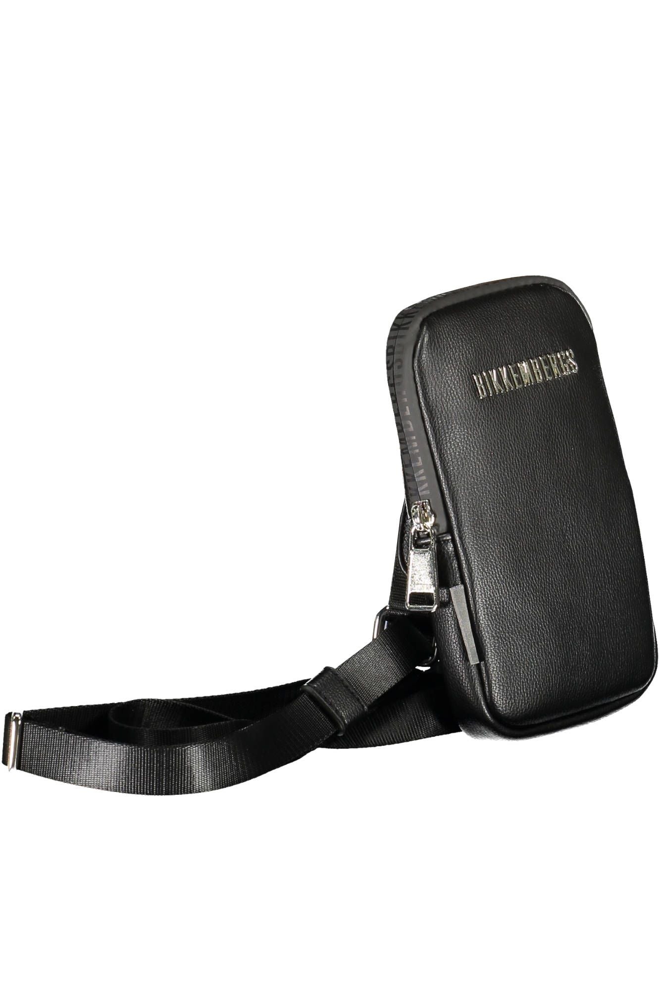 Bikkembergs Sleek Black Polyethylene Shoulder Bag, , Bikkembergs Bikkembergs, Black, new-with-tags, Shoulder Bags - Men - Bags -   Murillo Merchandise