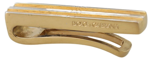 Dolce & Gabbana Elegant Gold Brass Tie Clip for Men, , Dolce & Gabbana Dolce & Gabbana, Gold, Material: 100% Brass, Tie Clips - Men - Jewelry -   Murillo Merchandise