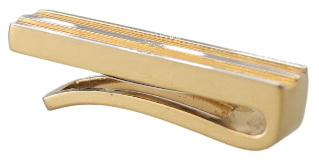 Dolce & Gabbana Elegant Gold Brass Tie Clip for Men, , Dolce & Gabbana Dolce & Gabbana, Gold, Material: 100% Brass, Tie Clips - Men - Jewelry -   Murillo Merchandise